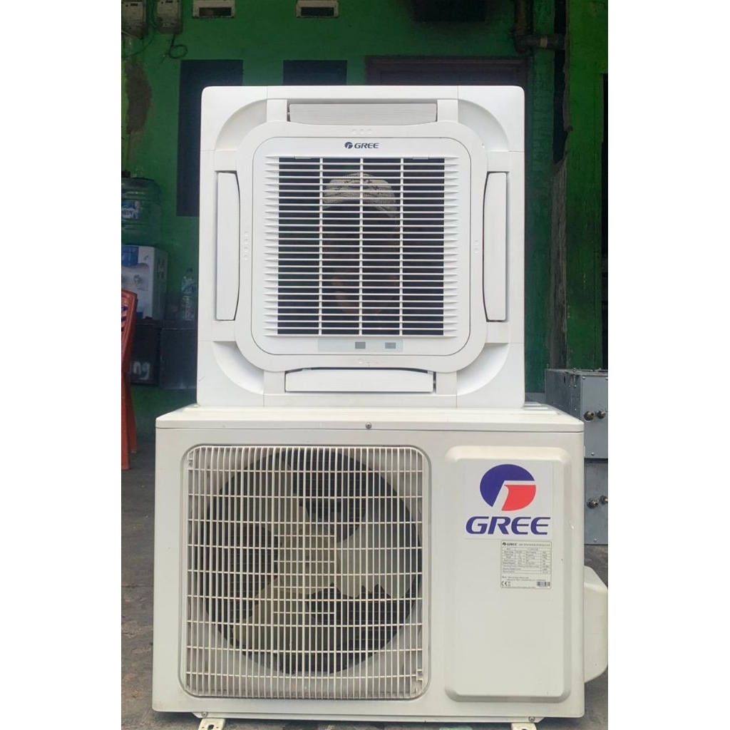 AC Cassette Gree 2 PK Second R 410  + Pasang (free ongkir se-jabotabek)