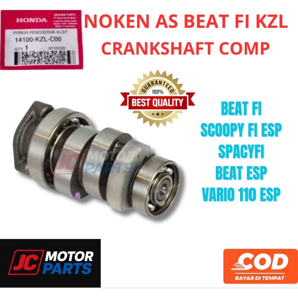 NOKEN AS CRANKSHAFT COMP CAM BEAT FI SCOOPY FI SPACY FI VARIO 110 FI KZL