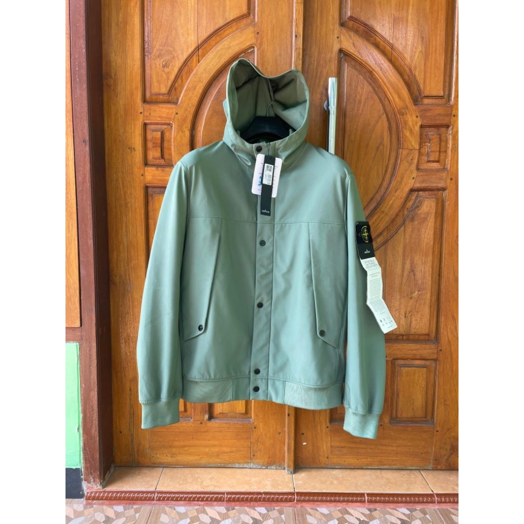 Stone island light softshell-r e.dye