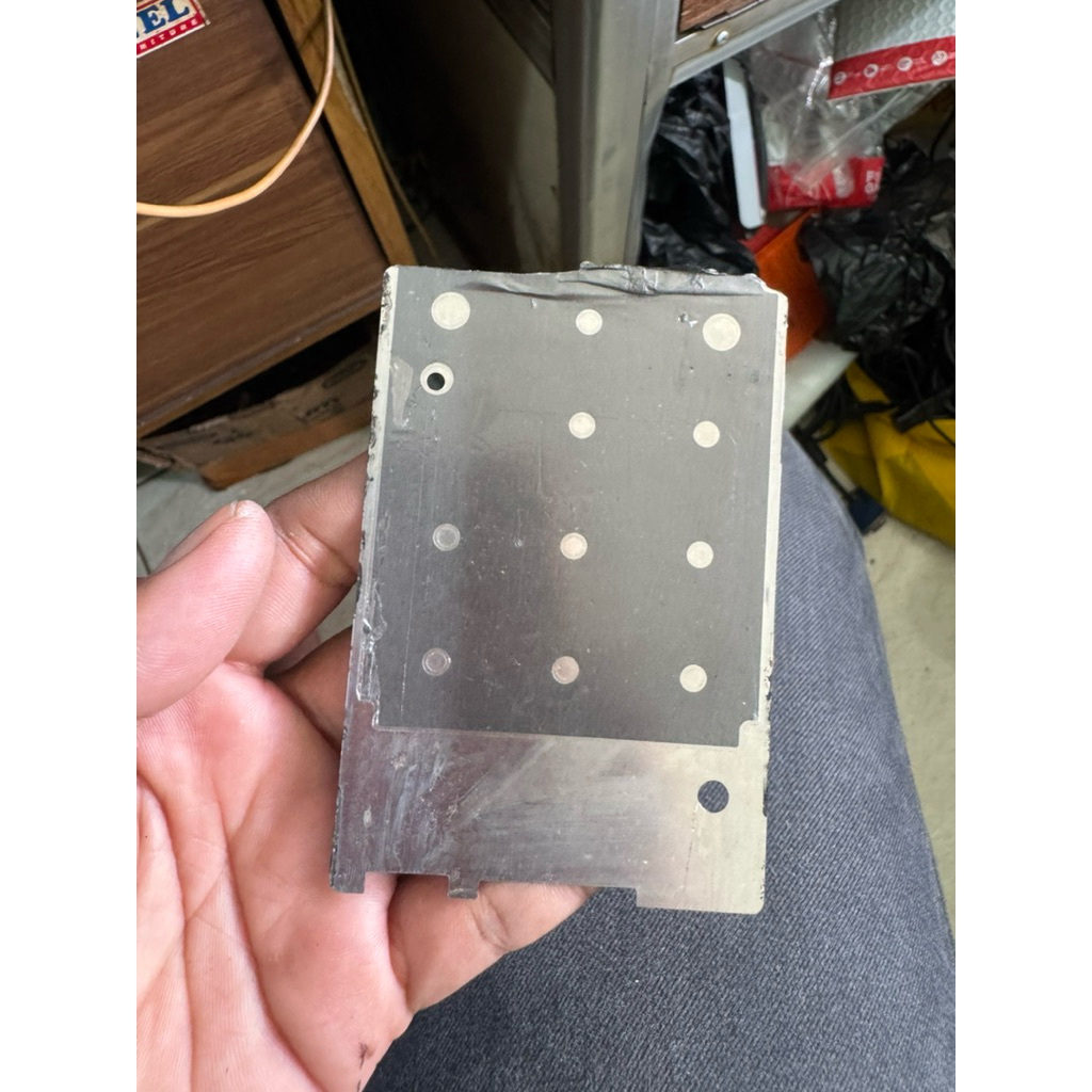 PLAT COVER BATERAI FRAME LCD SAMSUNG M20 ORIGINAL COPOTAN