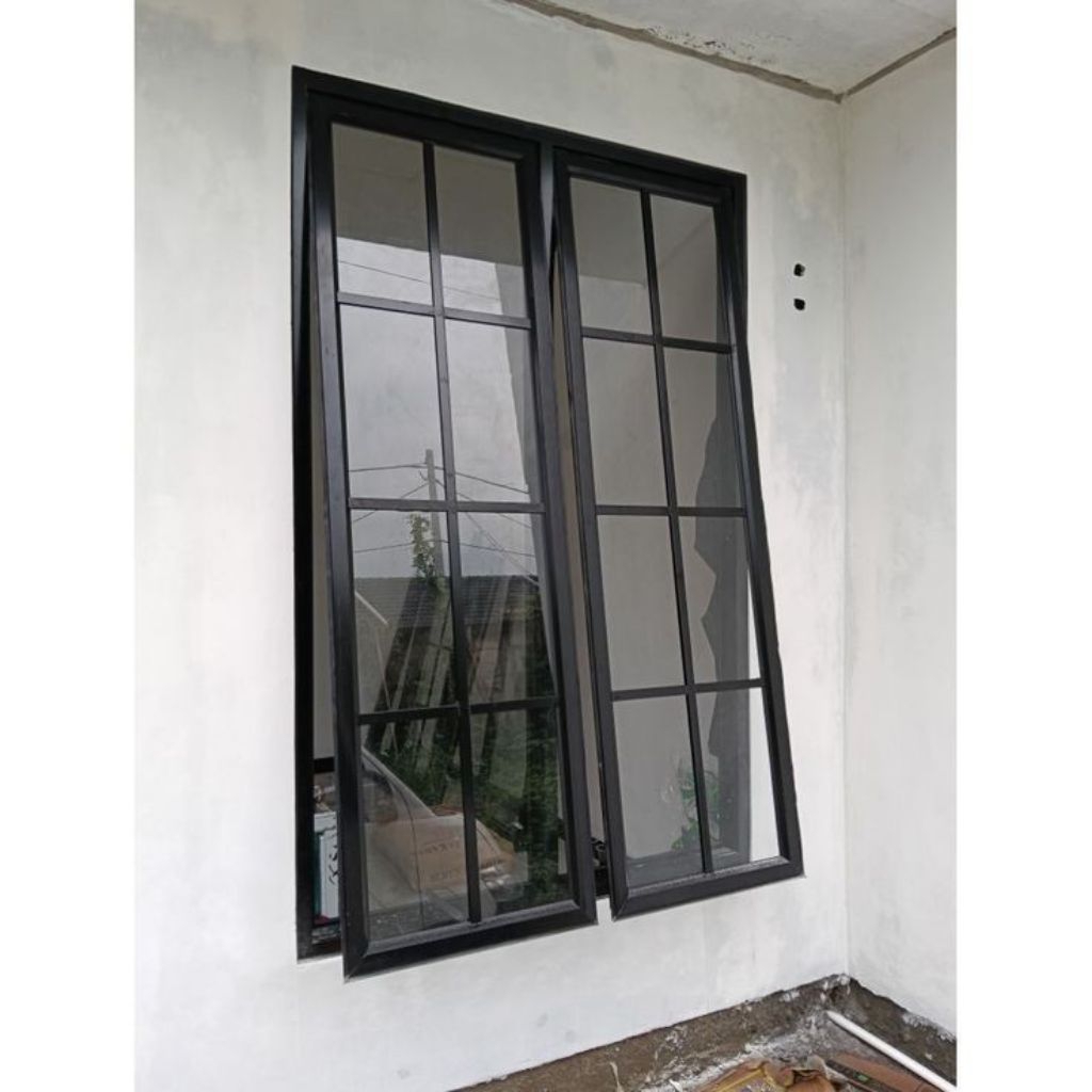jendela alumunium kaca