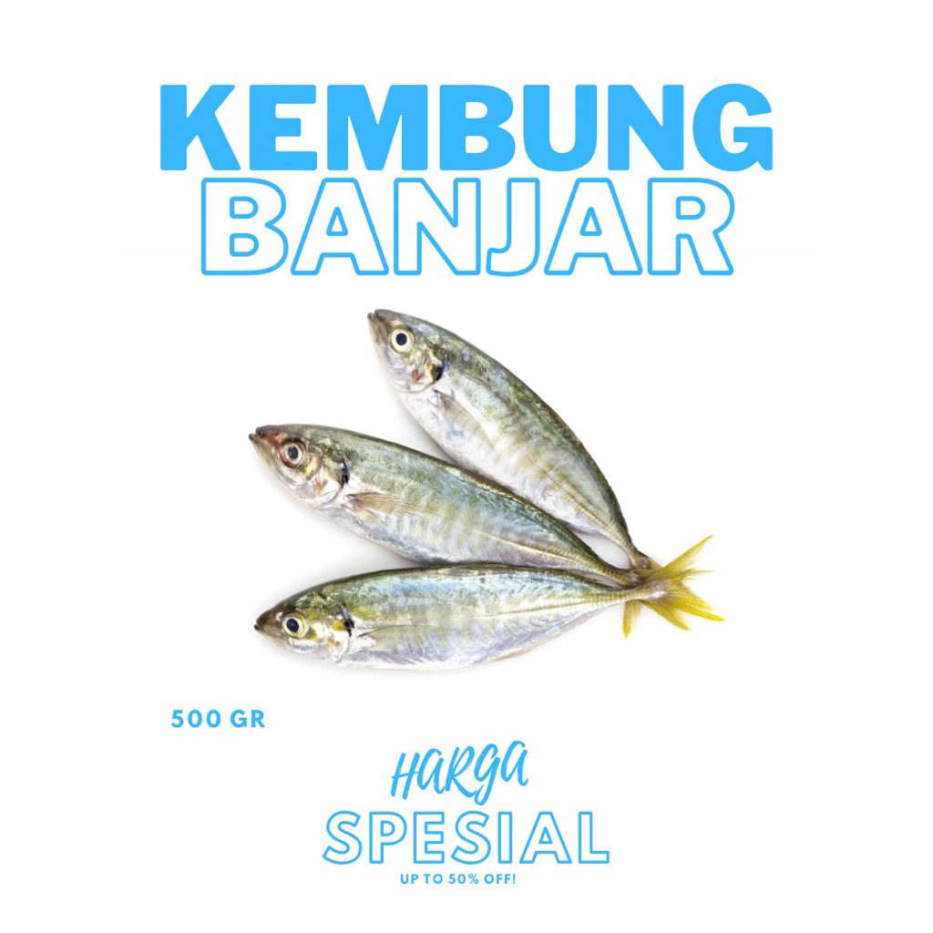 Ikan Kembung Banjar Segar ikan laut segar