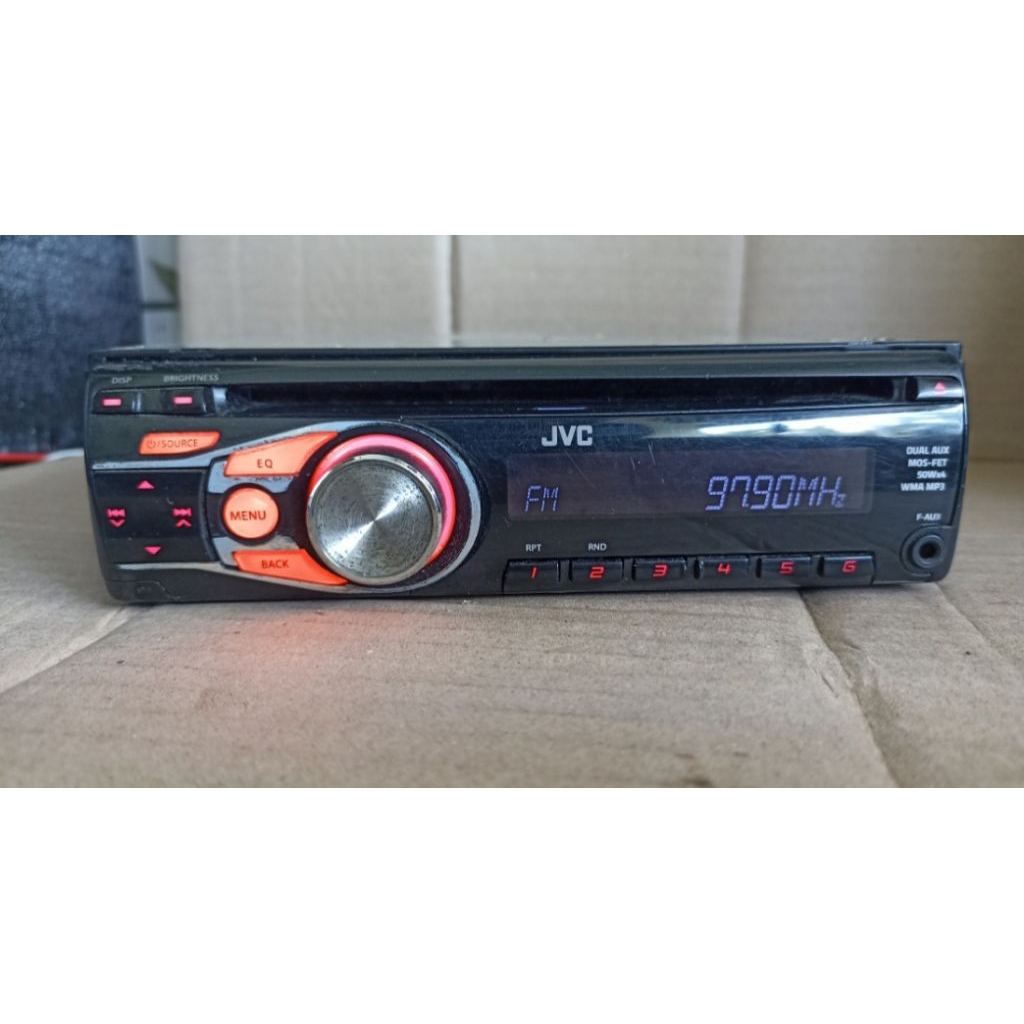 tape audio singledin  jvc