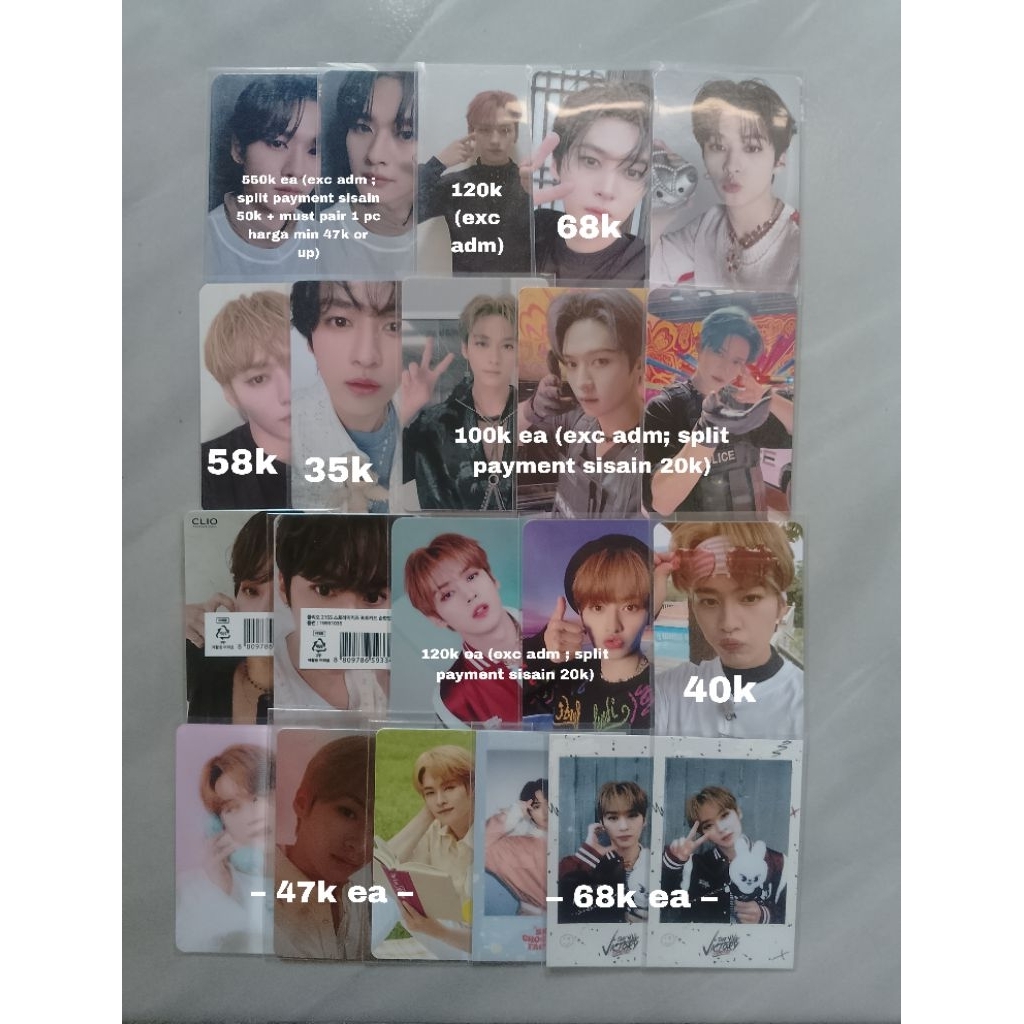 [BACA DESKRIPSI] Stray Kids SKZ Official Photocard Pc POB Mecima Clio Green Project JYP Soundwave Na