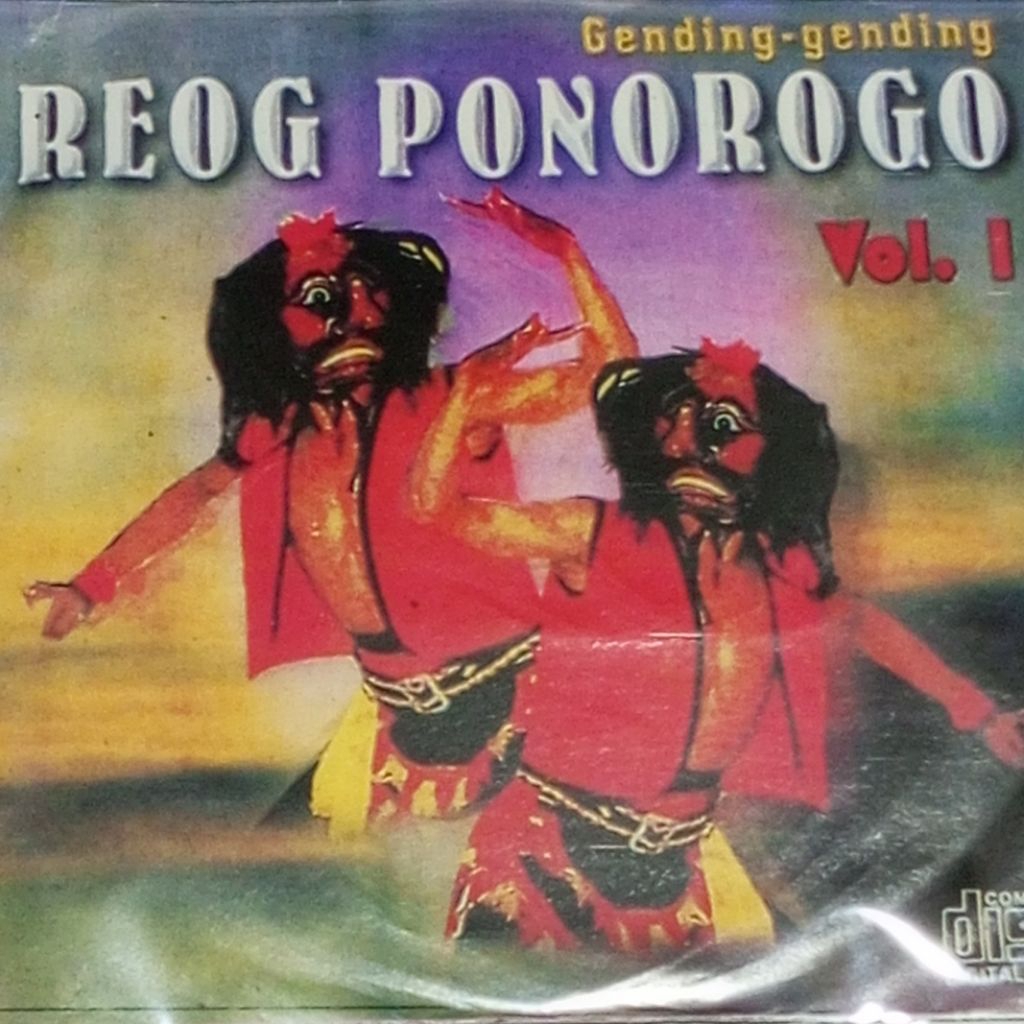 VCD Rekaman Dokumentasi Gending Reog Ponorogo Vol 1