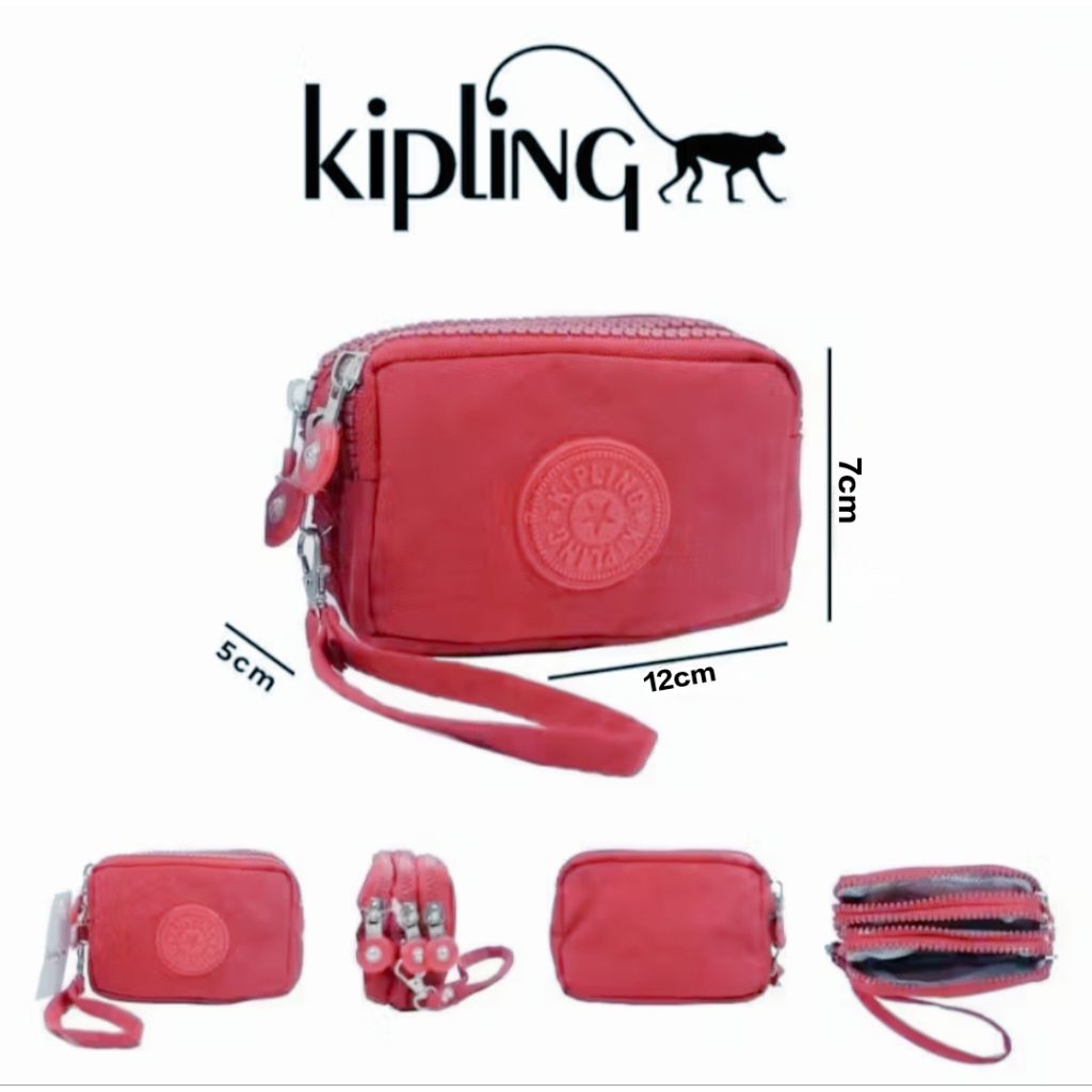 Dompet Koin Kipling 3 & 4 Ruang