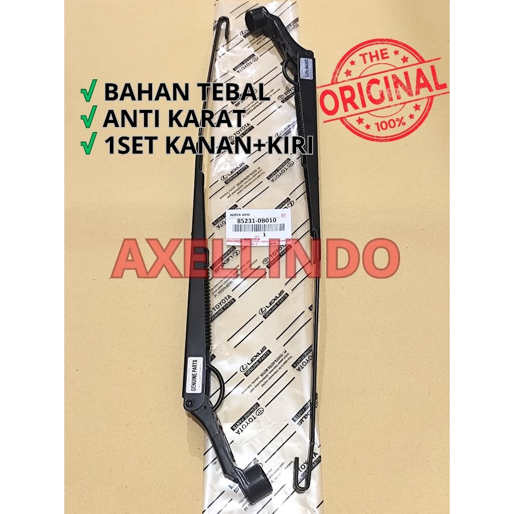 GAGANG STANG KARET KIPAS KACA WIPER ARM KIJANG 7K KIJANG KAPSUL KIJANG EFI KF70