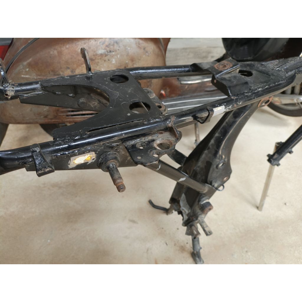 rangka gl 100 balung gede platina