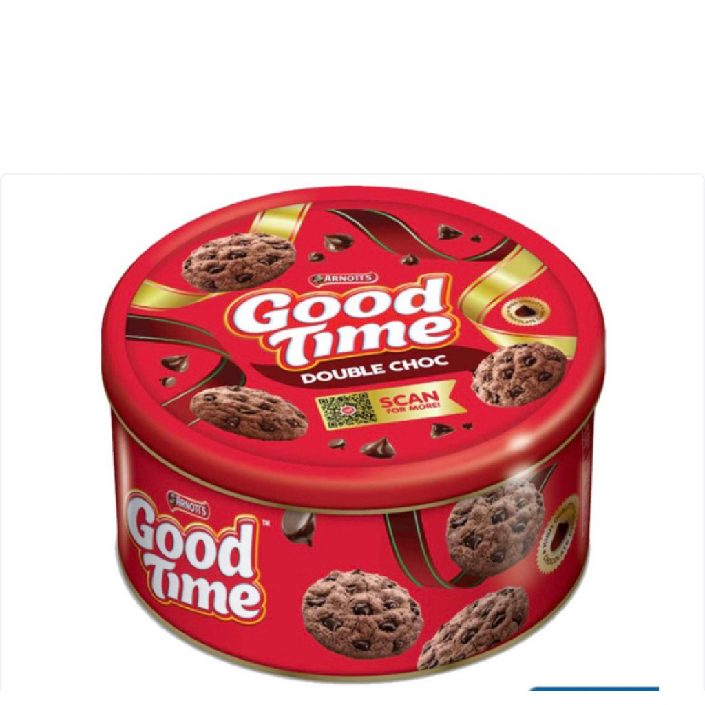 Biskuit Kaleng Good Time 277 gram / camilan lebaran murah / camilan kaleng / camilan murah