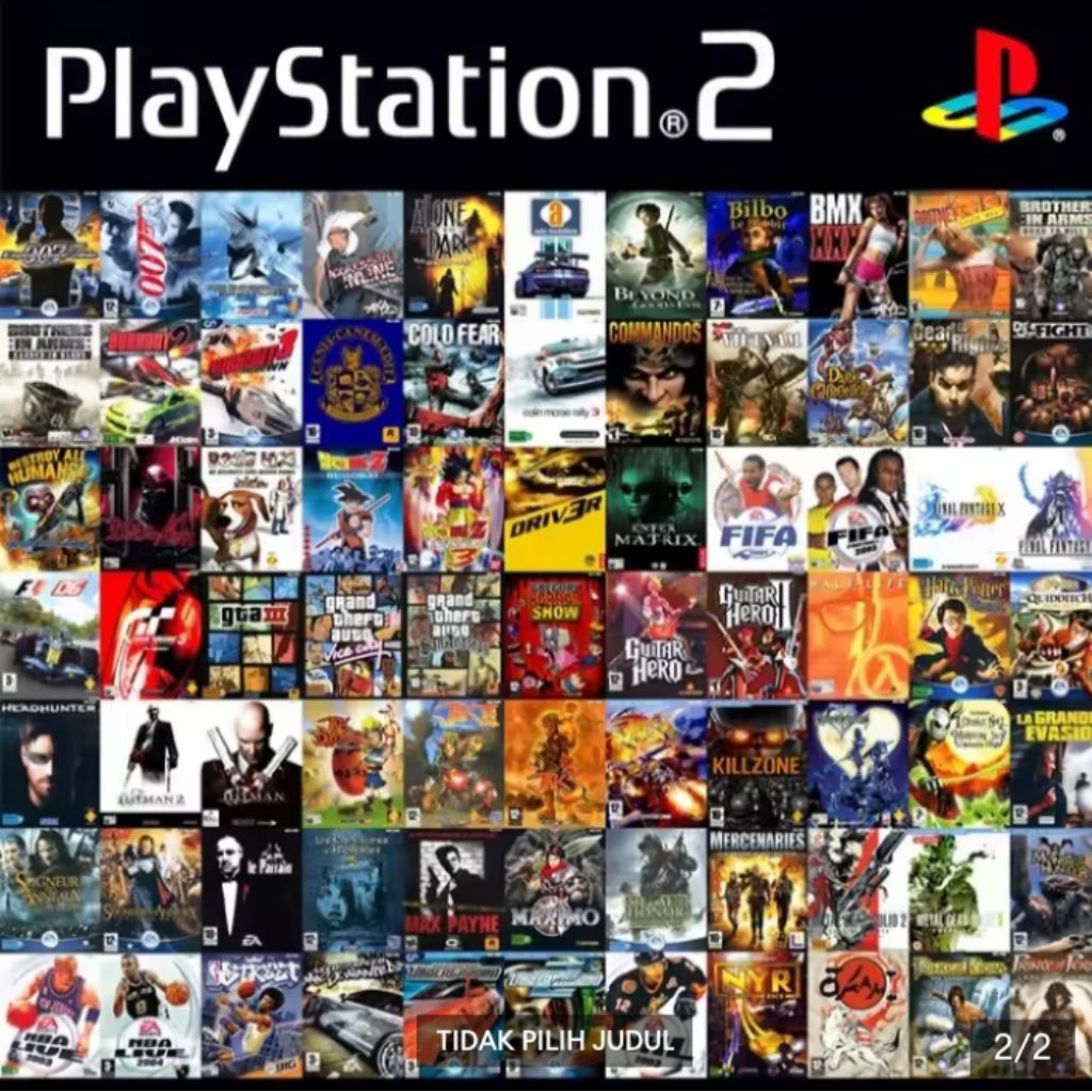 {ISO} FLASHDISK GAME PS2 FORMAT ISO 32GB