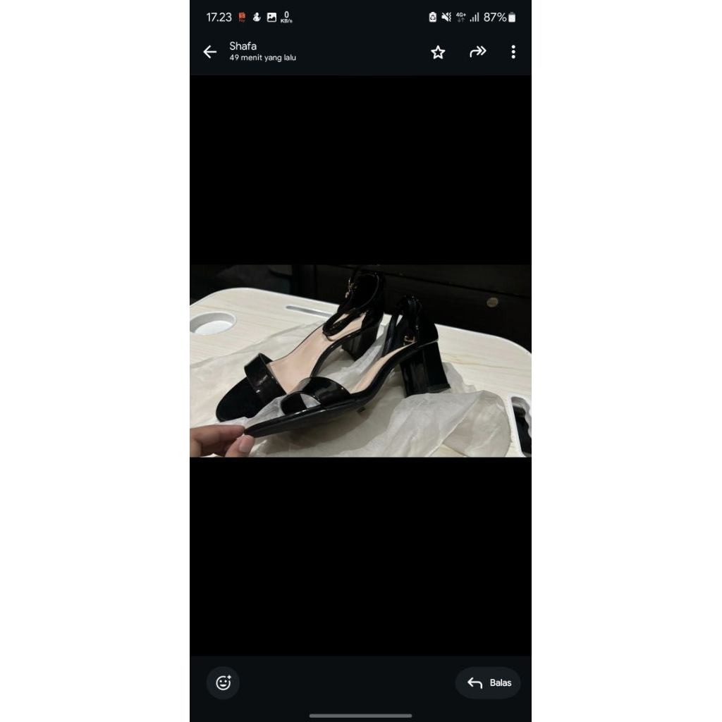 Sepatu heels wanita Genny brand matahari size 39