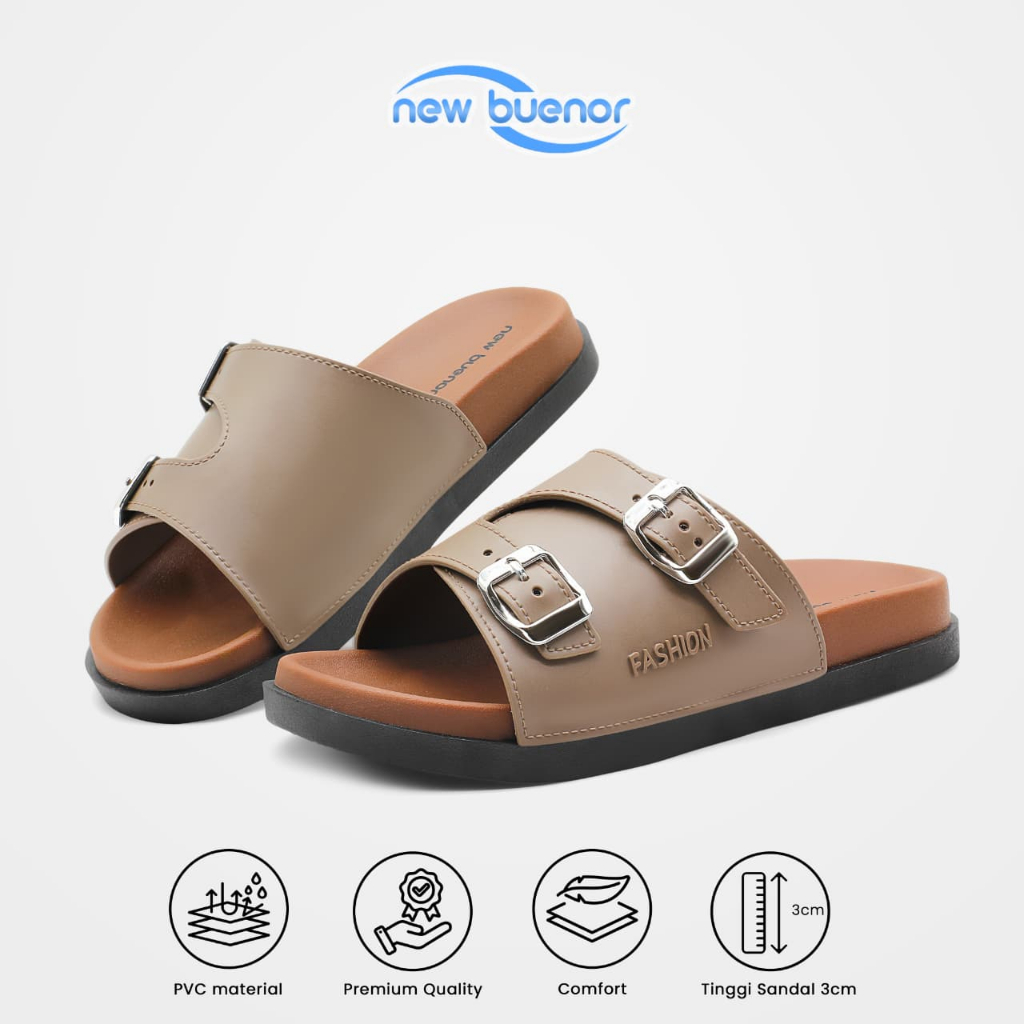 NEW BUENOR - Sandal Selop Strap Kekinian
