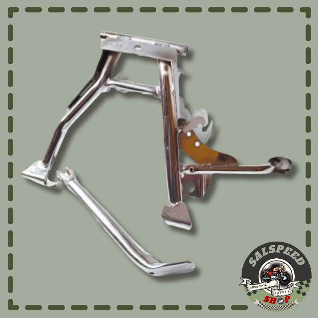 Standar Jagang Jagrak Tengah Set Samping Beat Karbu Chrome salspeedshop