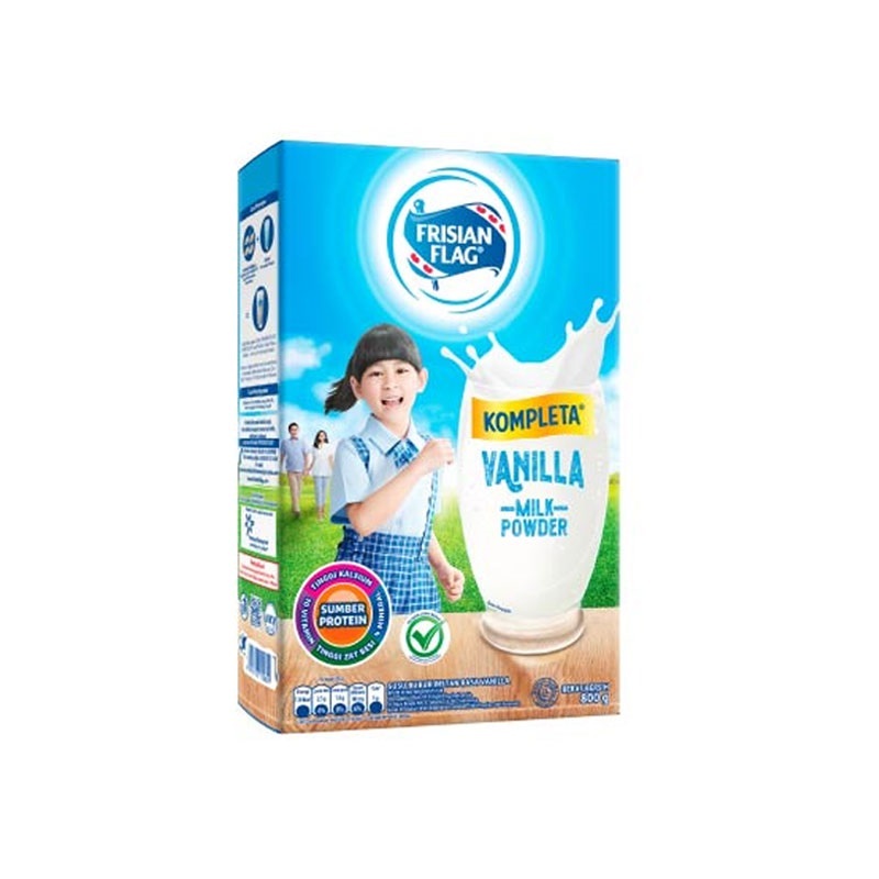 SUSU BUBUK BENDERA FRISIAN FLAG VANILA 800 GR
