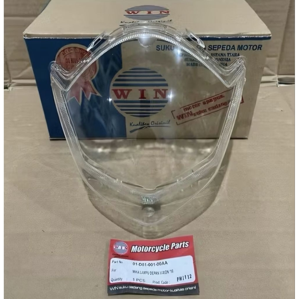 Mika Kaca Lampu VIXION 2010-2011. MERK WIN