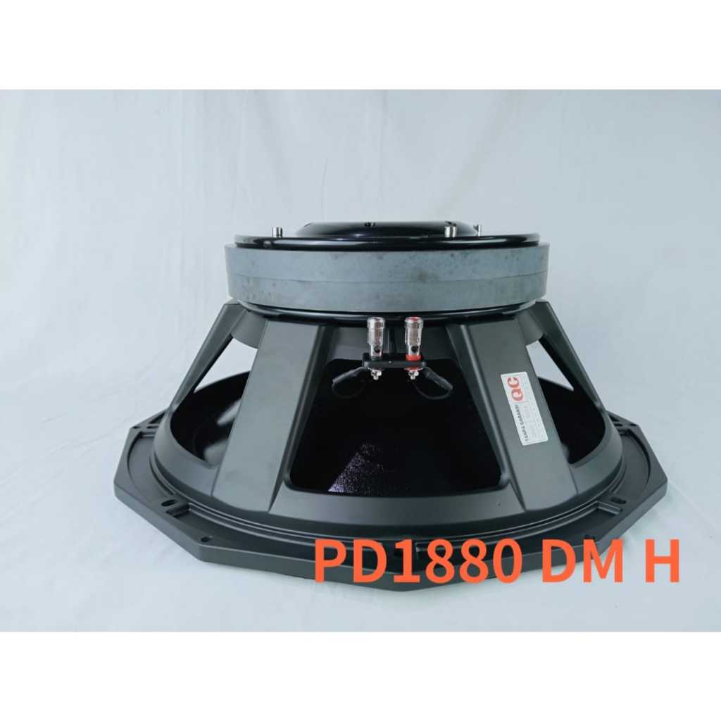 SPEAKER PD1880 DM PRO DOUBLE MAGNET / DOBEL MAGNET UTUH / PD1880DM / PDM1880 DM – 18 INCH – VC 5 IN – SUBWOOFER PD 1880 PRO