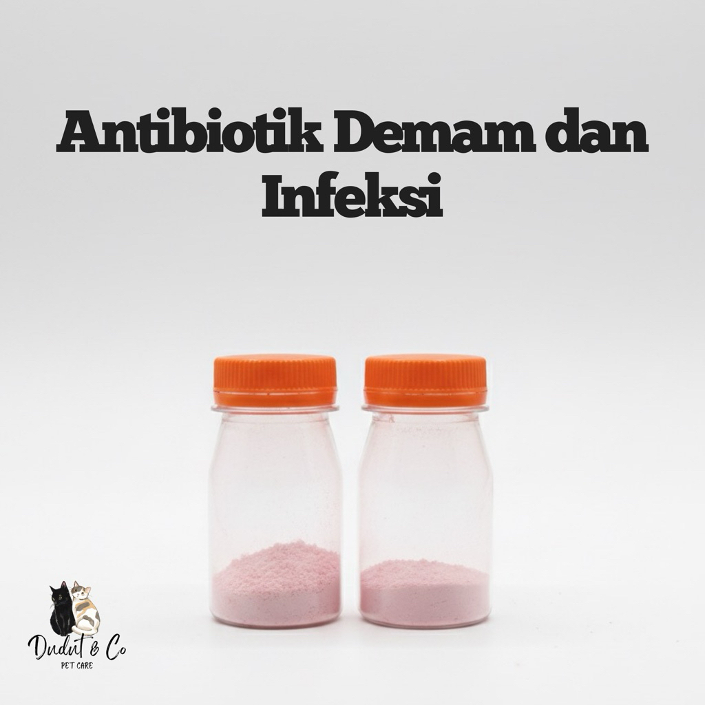 YuxiCat Obat Kucing Dan Anjing Untuk Infeksi, Demam, Bengkak & Luka Bernanah