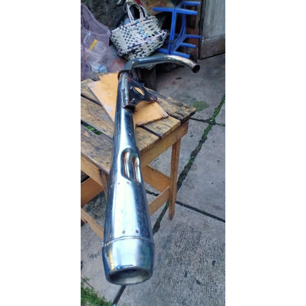 knalpot gl 100 original copotan