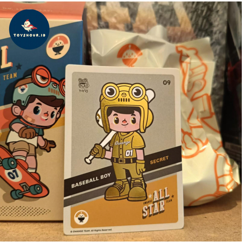 OWANGE BOY ALL STAR BLIND BOX BY KONG ANDRI ORIGINAL SELECTED