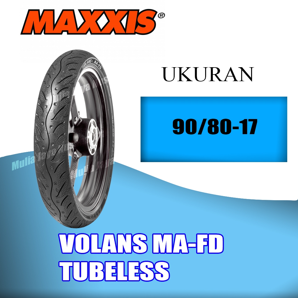BAN MAXXIS 90/80-17 VOLANS - MA-FD TUBELESS