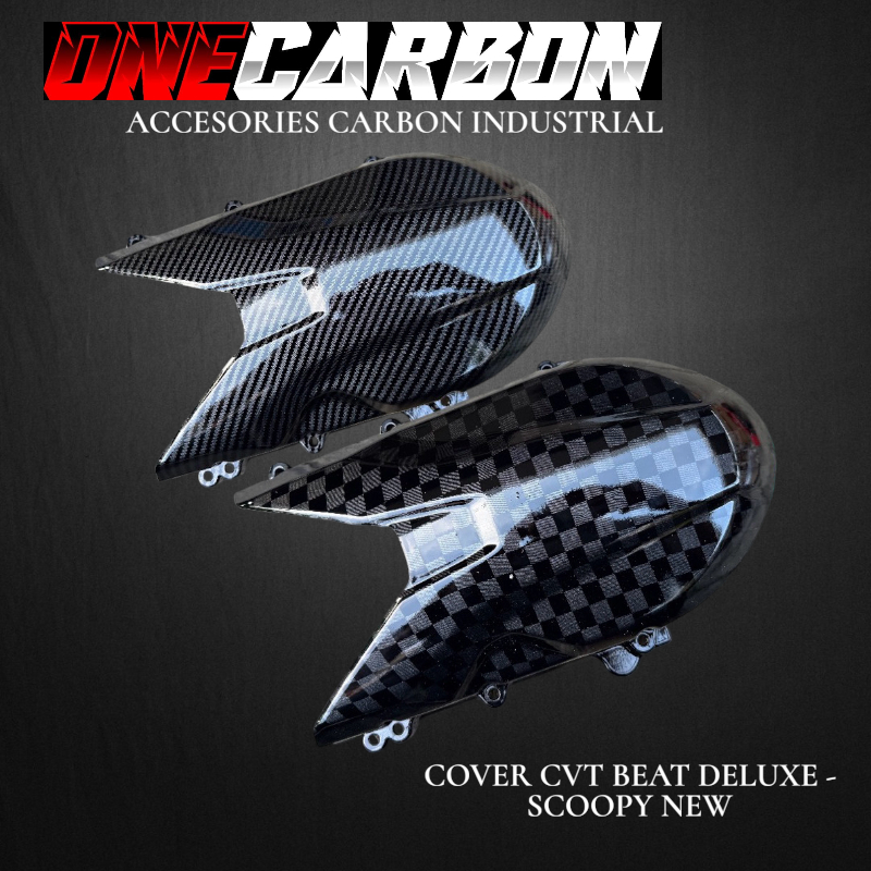 COVER CVT BEAT DELUX CARBON CVT SCOOPY NEW CARBON Cover Cvt beat new carbon catur Cover Cvt scoopy n