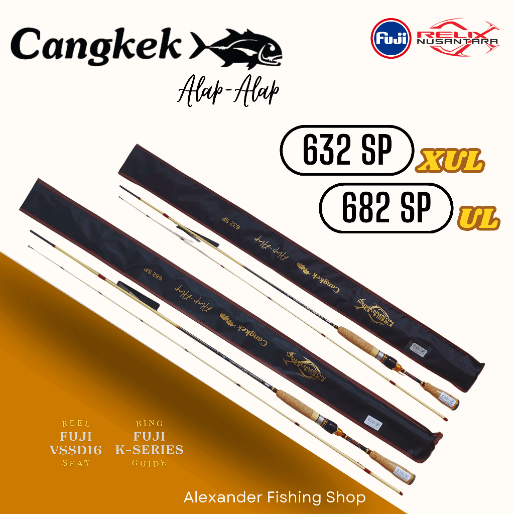 Joran Cangkek Alap-Alap | Cangkek Alap-Alap 632 682 SP | Relix Nusantara Cangkek Alap Alap