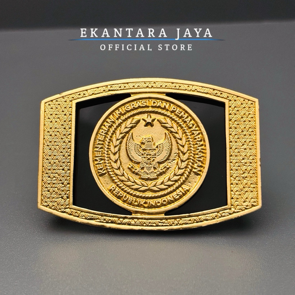 Pin Permasyarakatan Kemenimipas Imipas Kumham Imigrasi / Emblem Kemenimipas / Sekretariat Jendral Bi