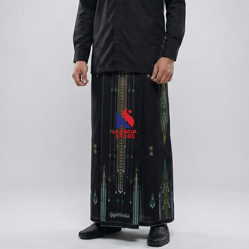Original Sarung Gajah Duduk Royal Premium Pria Motif BHS Katun Goyor Jatuh Halus Lembut Lemes