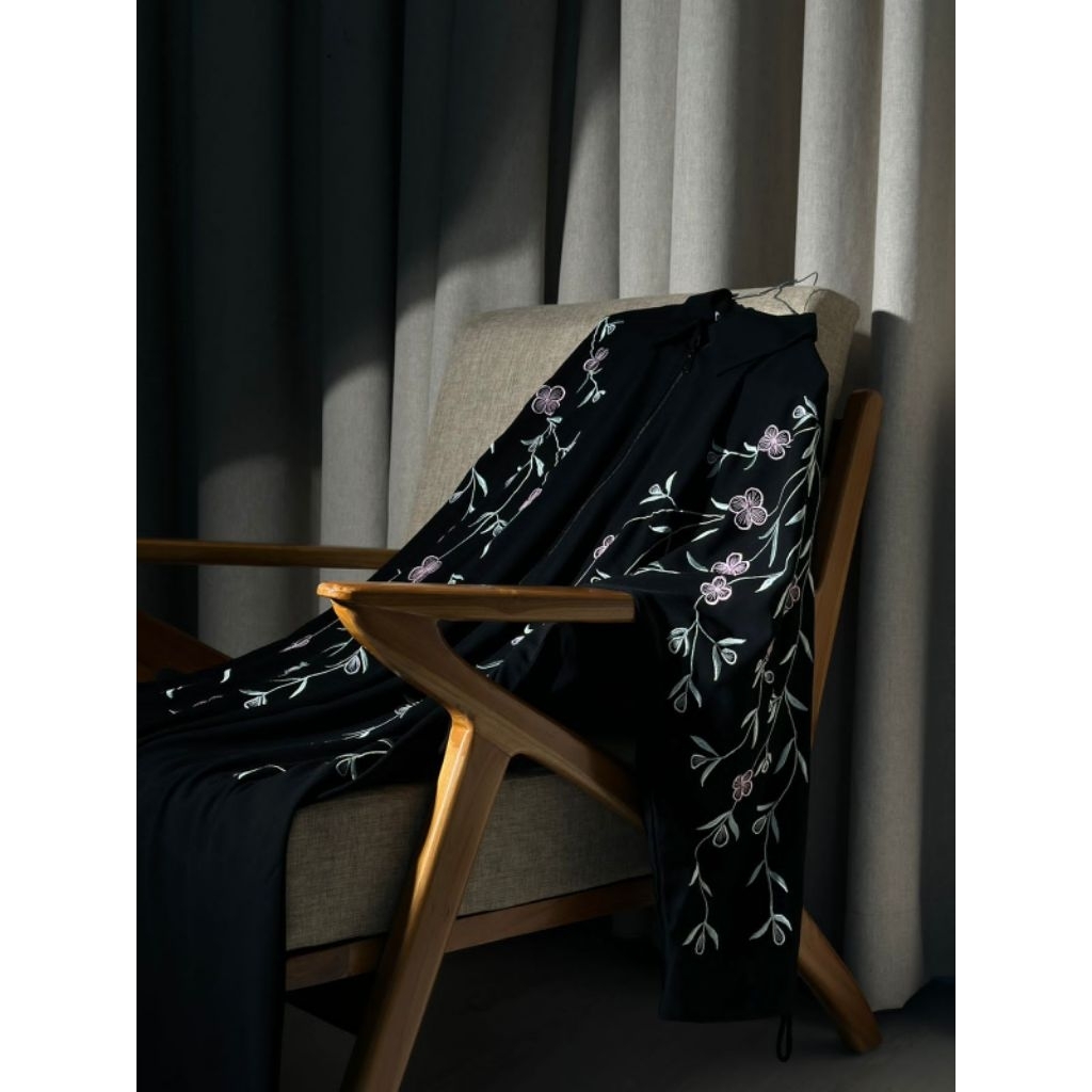 Gamis Bordir FLEUR , AL WARAQ , IRENE
