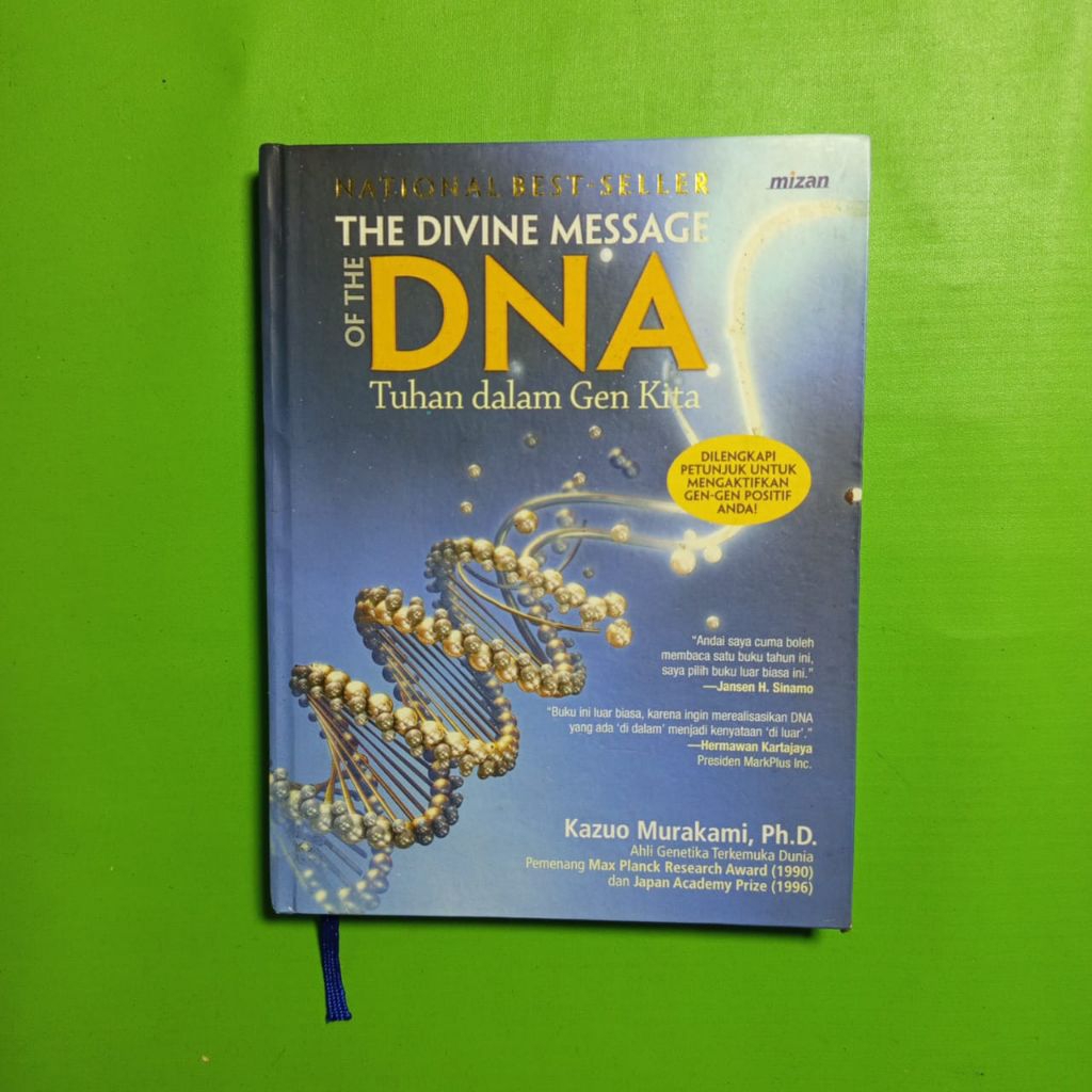 The Divine Message of the DNA: Tuhan dalam Gen Kita - Kazuo Murakami [Original, Hard Cover]