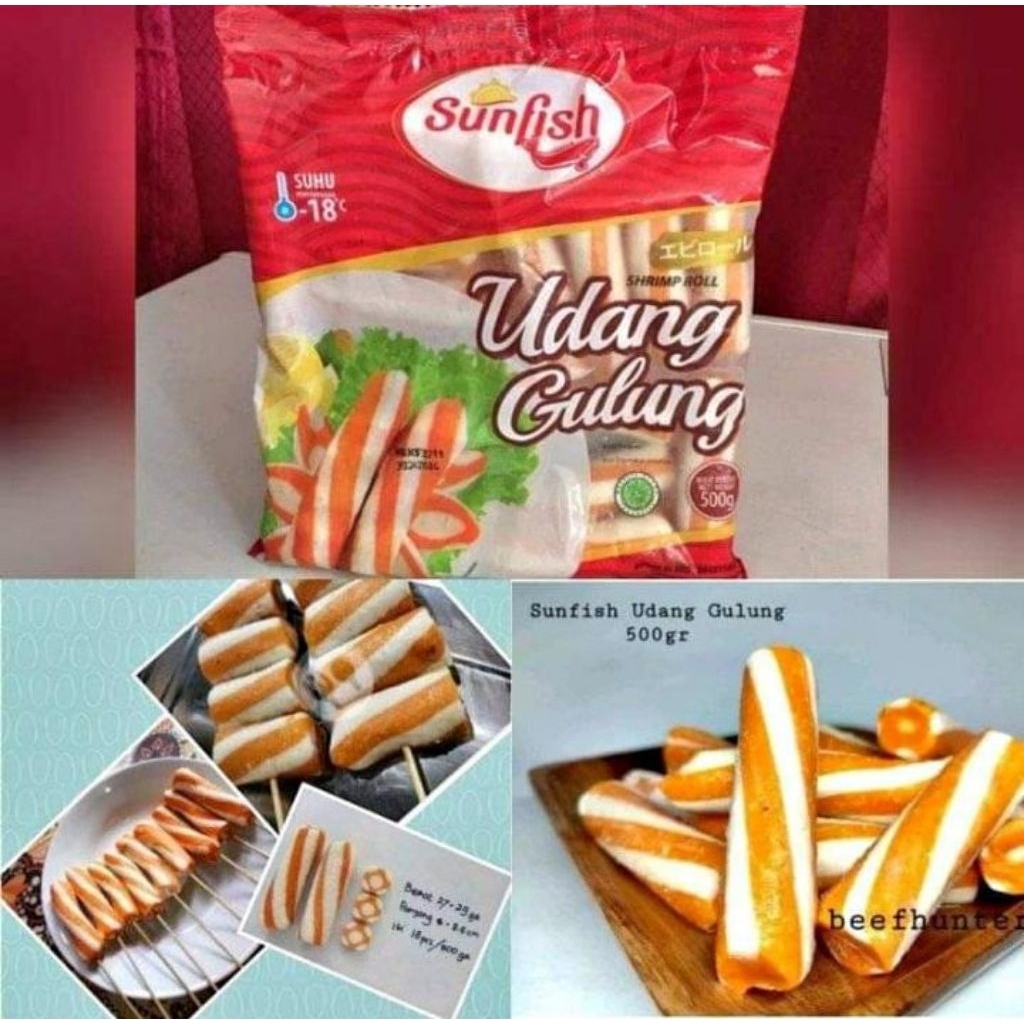 udang gulung sunfish/ udang gulung Frozen 500gr