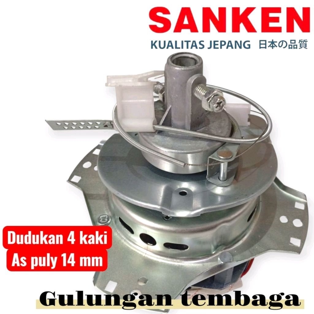 dinamo spin pengering mesin cuci sanken TW 9110 TW 9880 TW 9927 TW 9770 TW 8707