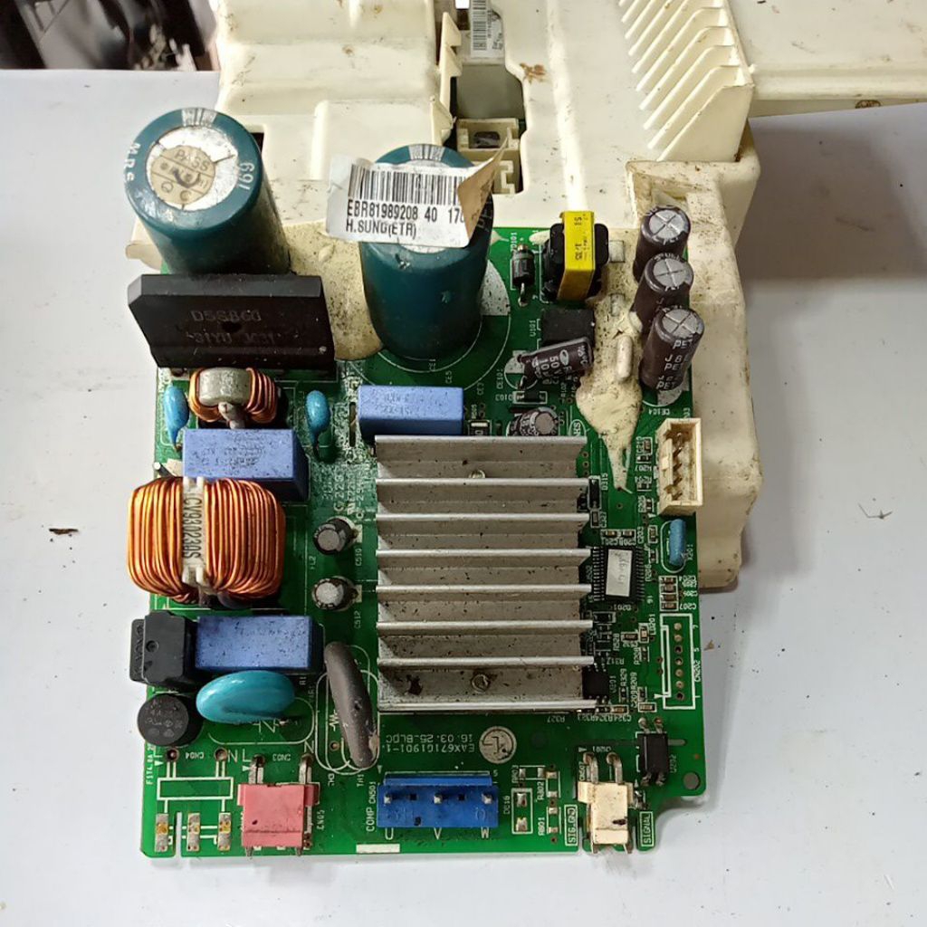 modul PCB inverter kulkas LG