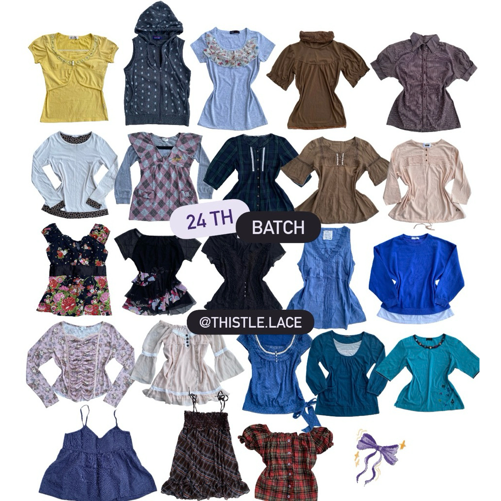 34th — batch thistle lace currated sawako morikei fairycore shoujo outfit