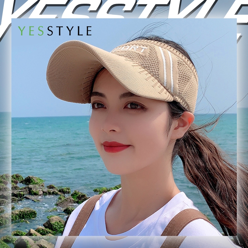 Yesstyle Topi Baseball Sport Wanita Pelindung Sinar UV Topi Senam Wanita Hijab Fashion