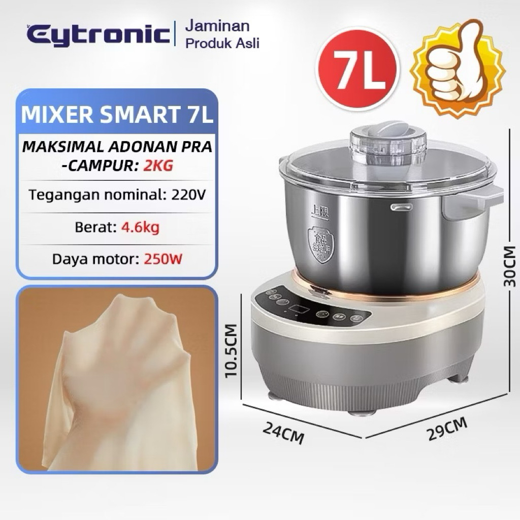 Stand Mixer Bear Dough Mixer Turbo  Roti Mixer Donat Ukuran 2 kg hand Mixer Mesin Mixer Mesin Pembua