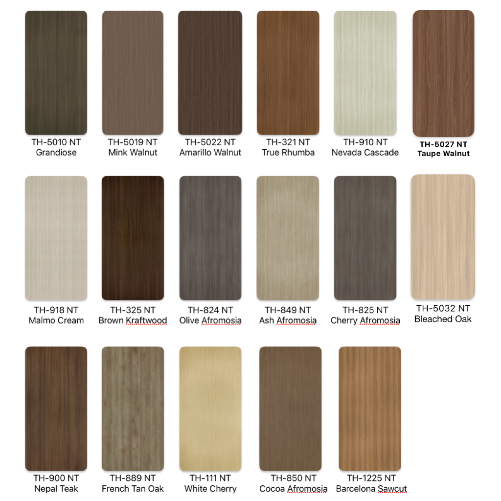 TACO HPL MOTIF WOODGRAIN Tipe NT