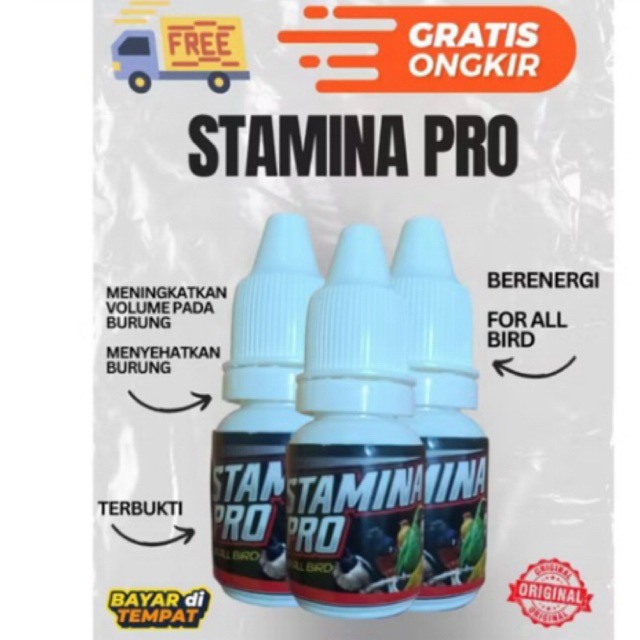 VITAMIN BURUNG STAMINA PRO