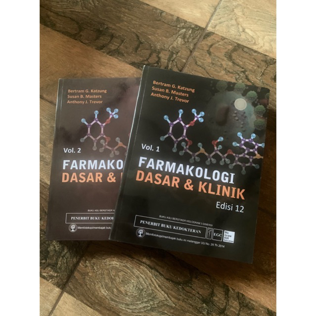 Katzung Farmakologi Vol 1&2 (Preloved)