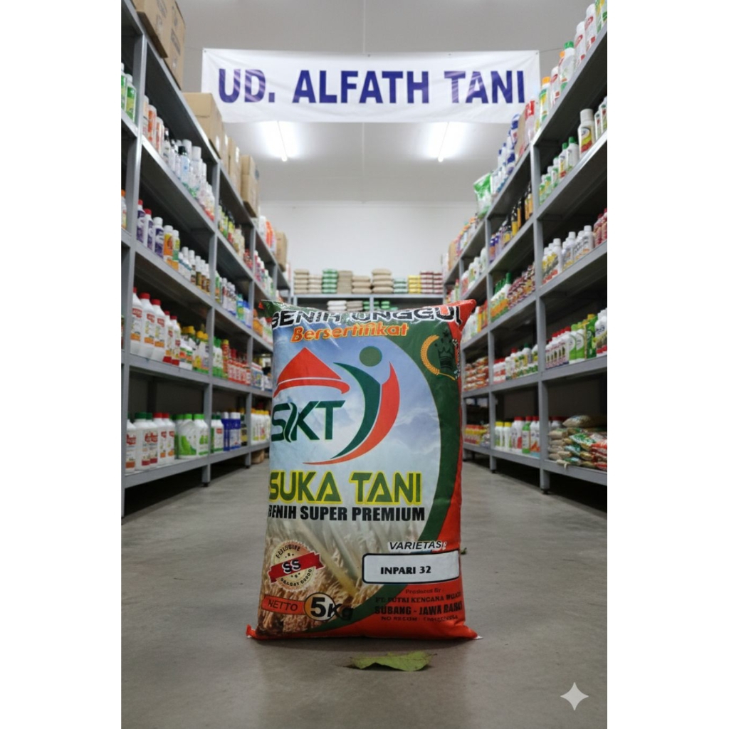 Benih Padi Inpari-32 Suka Tani 5kg