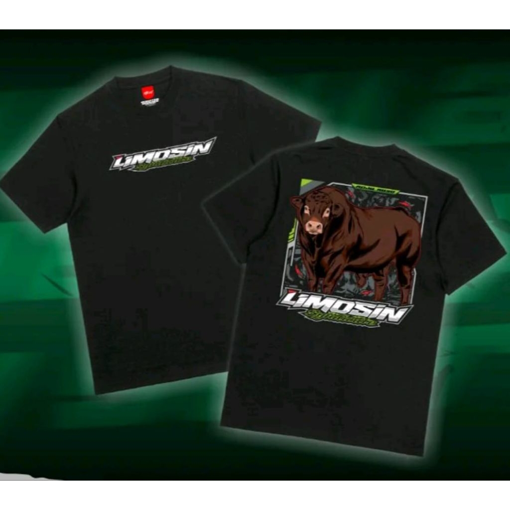 Kaos Sapi Limosin Kaos Distro Unisex