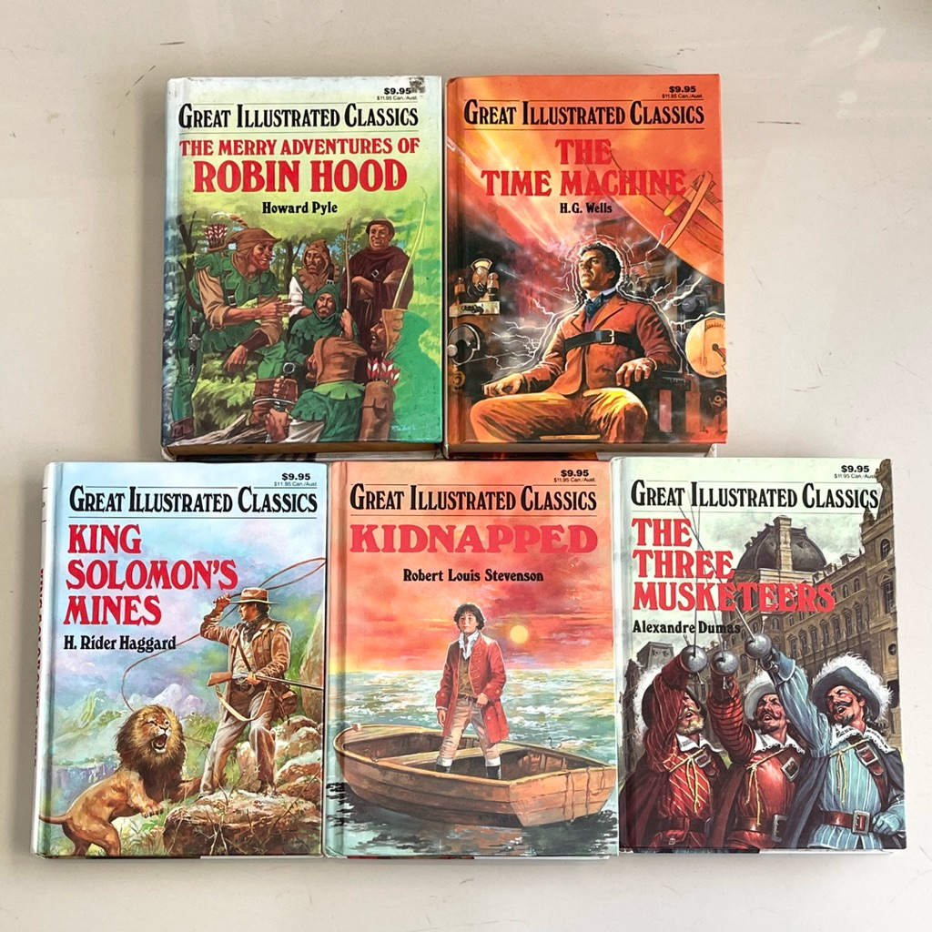 NOVEL GREAT ILLUSTRATED CLASSICS Original satuan