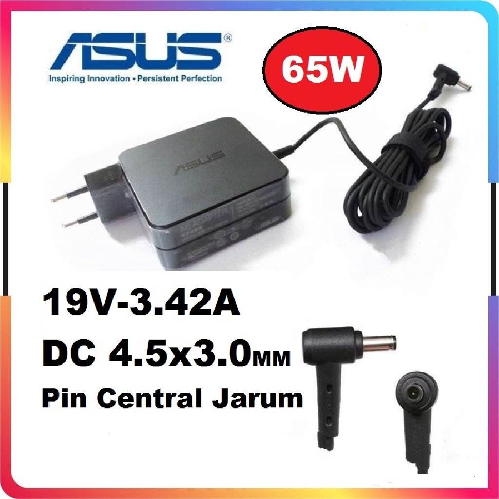 Adaptor Asus L1400|L1400CD|L1400CDA|L1400CDA-EK3424TS|19V-3.42A DC 4.5*3.0MM