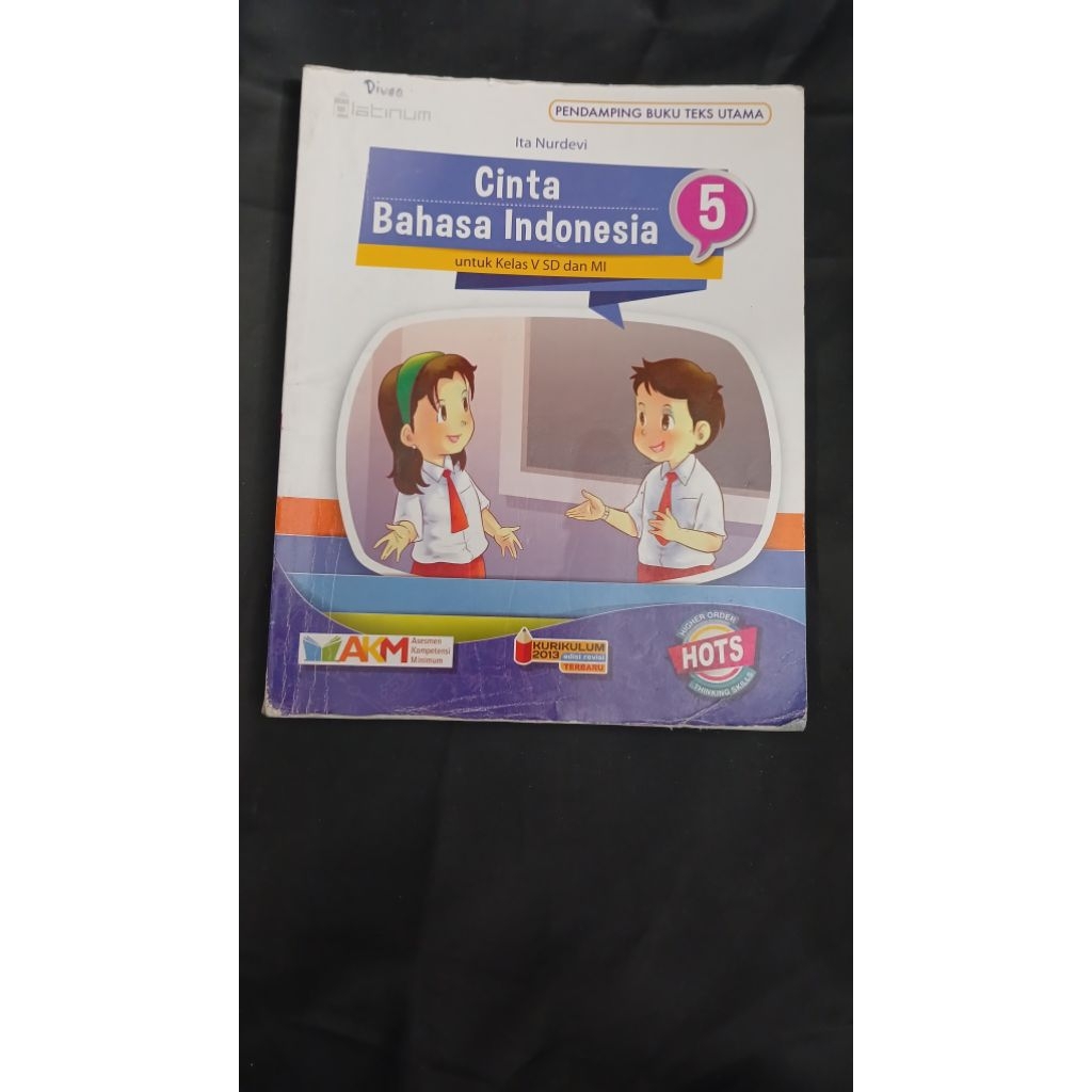Buku cinta bahasa indonesia untuk sd/mi kelas 5 akm hots