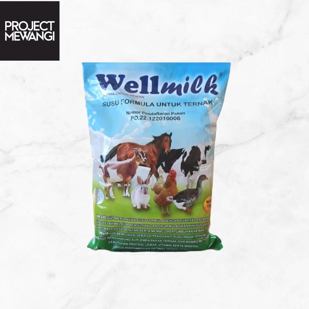 Wellmilk Susu Formula Untuk Hewan Ternak