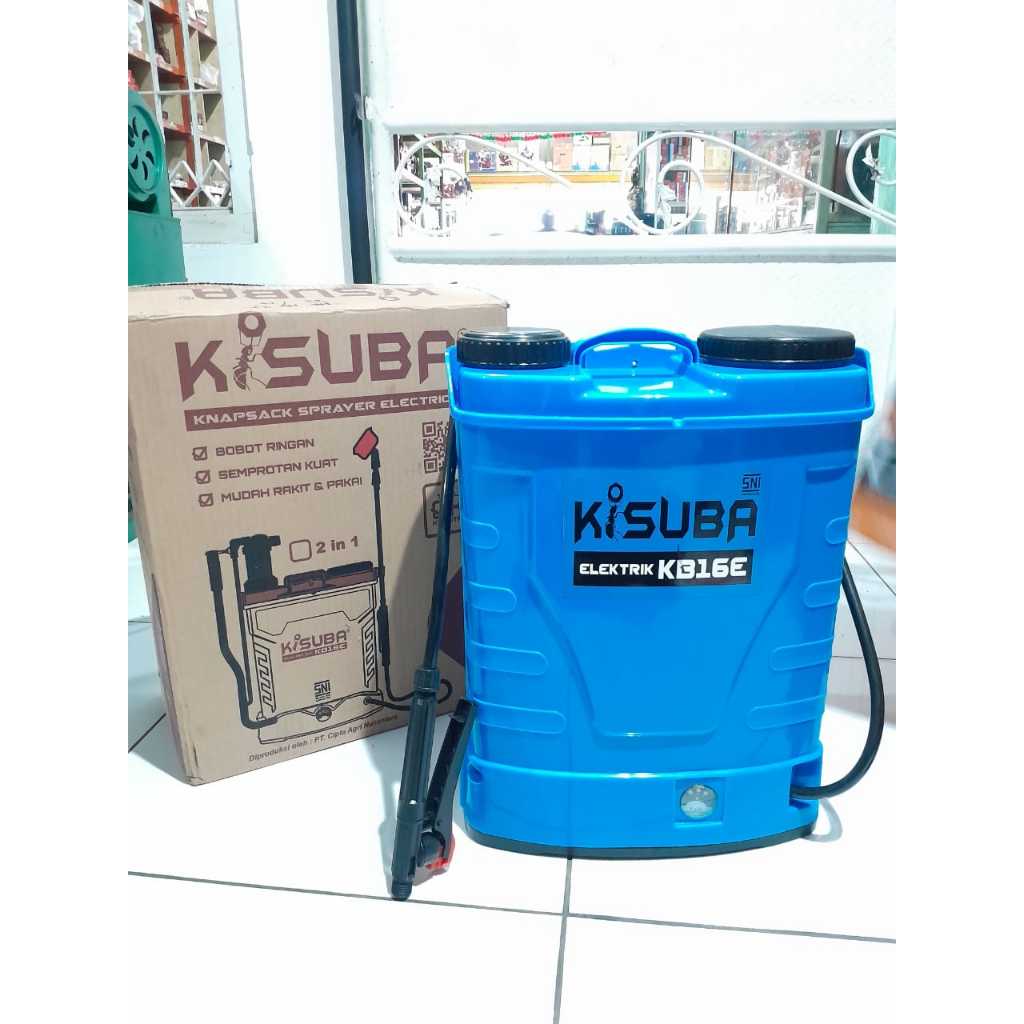 Alat Semprot Hama Sprayer Elektrik Kisuba 16L