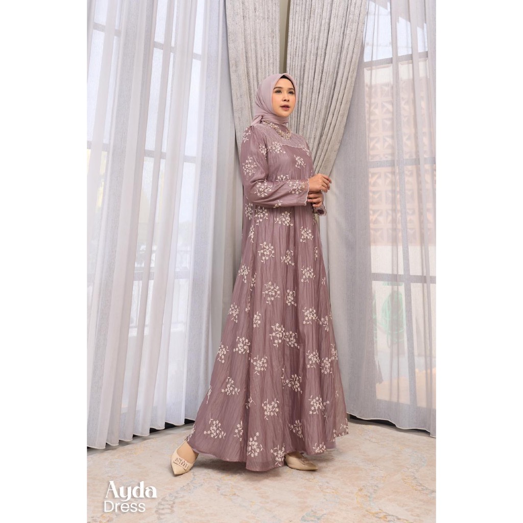 Marevi - Marevi Ayda / Gamis Marevi / Dress Marevi Original / Gamis Marevi Premium