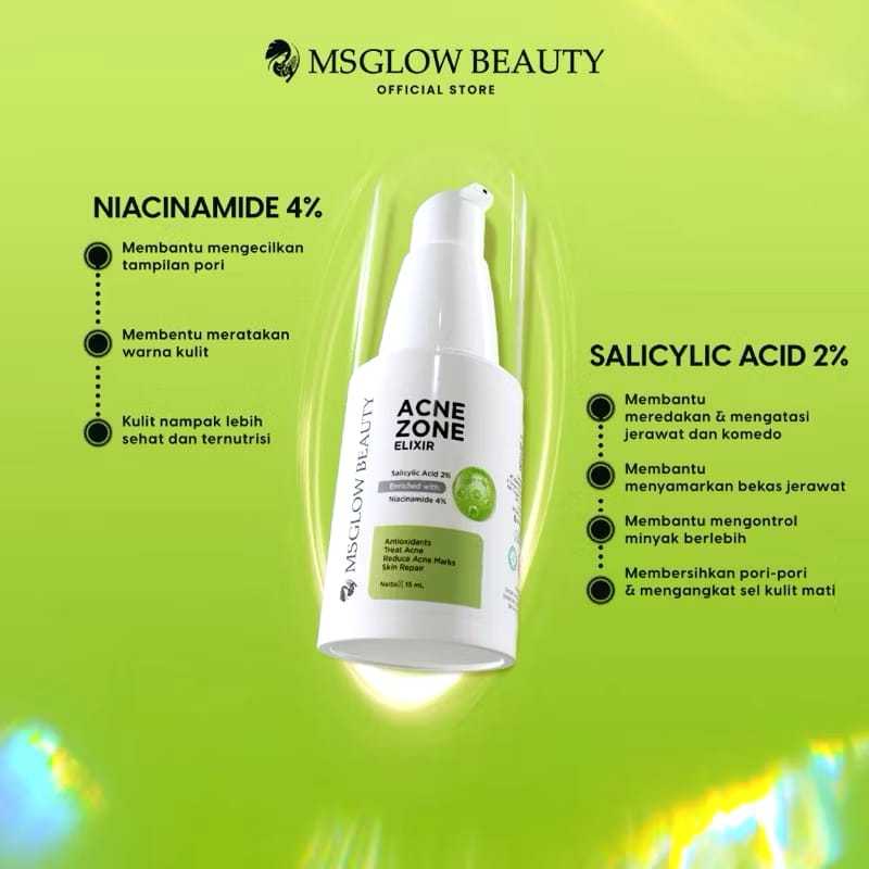 MEMEY | MS GLOW Acne zone Elixer 15ml
