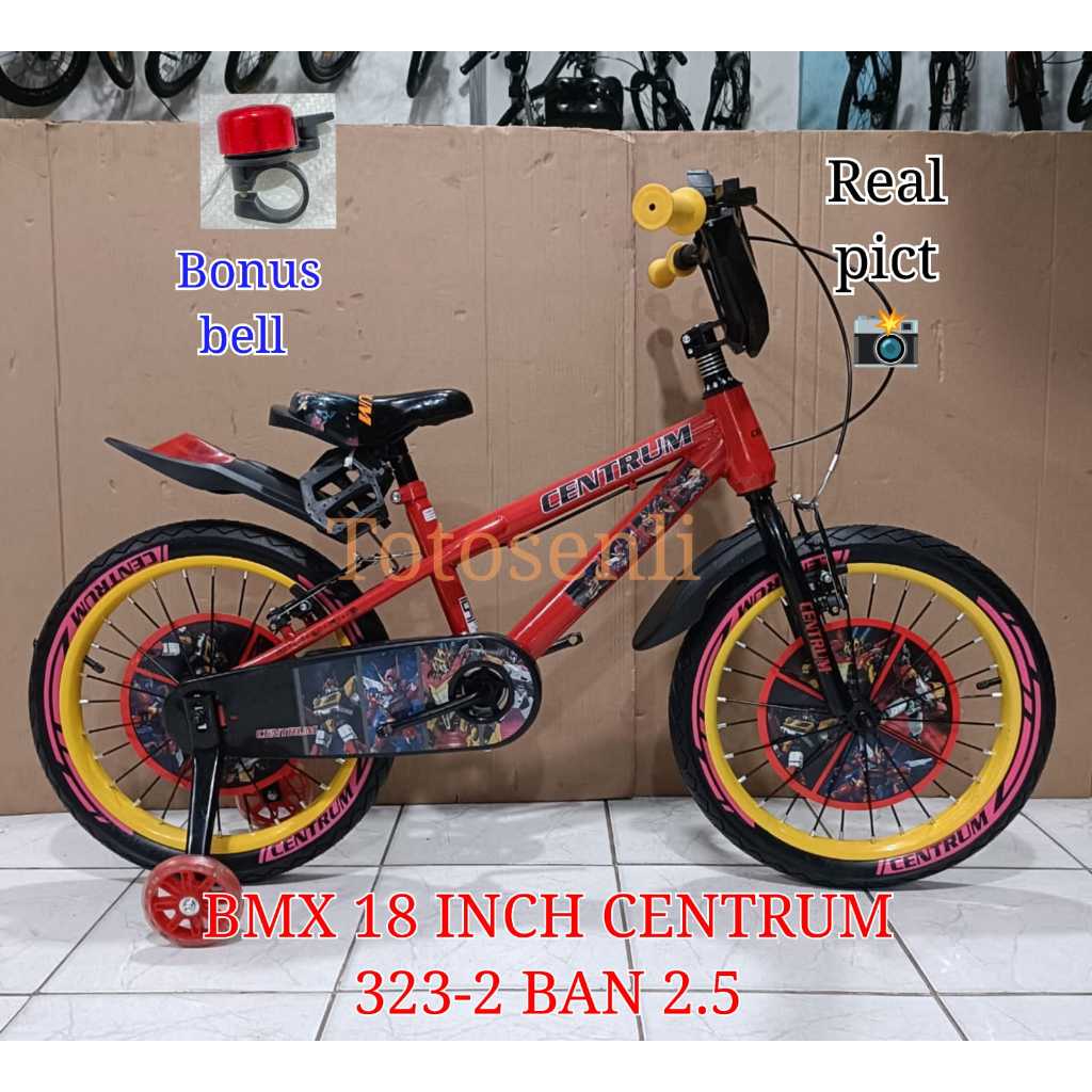 sepeda bmx 18 inch foster 5505-5-6-9 sepeda anak bmx 18 inch centrum 323-2