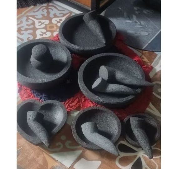 cobek karakter Batu Asli merapi